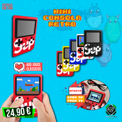 mini consola retro smart store